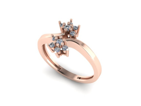 Fancy ring Model 3D