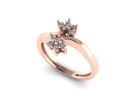 Fancy ring 3D Model