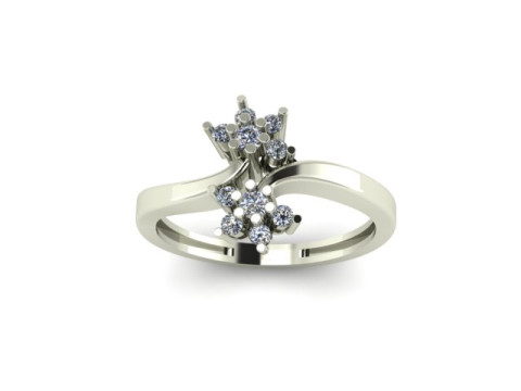 Fancy ring Model 3D