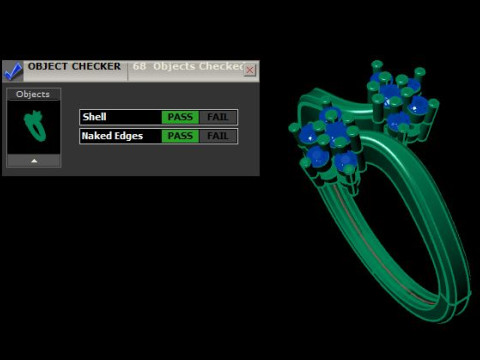 Fancy ring Model 3D