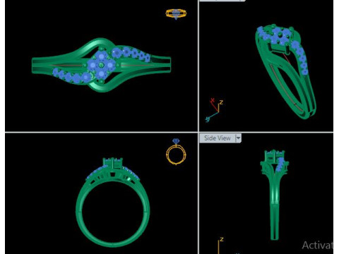 Wedding ring 3D Model