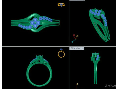 Wedding ring 3D Model