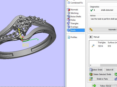 Wedding ring 3D Model