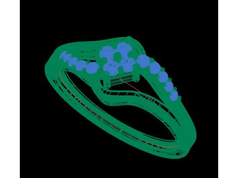 Wedding ring 3D Model