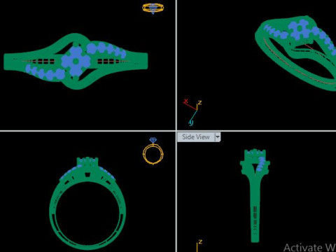 Wedding ring 3D Model