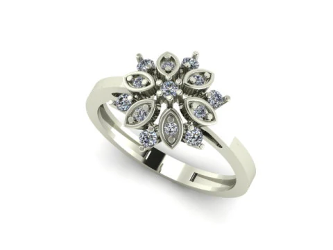 Daimond ring 3D Model