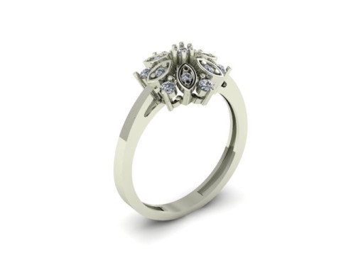 Daimond ring 3Dモデル