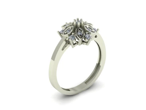 Daimond ring 3D Model
