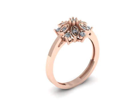 Daimond ring 3D Model
