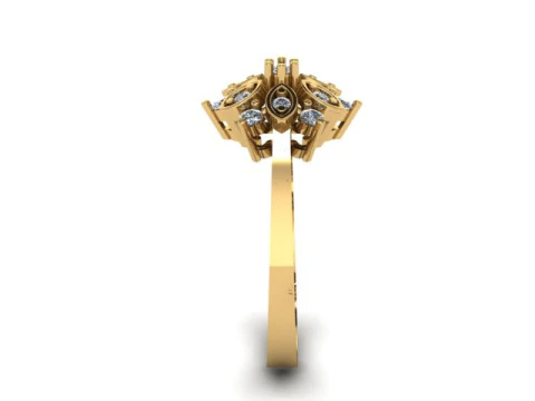 Daimond ring 3D Model