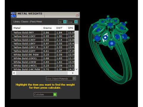Daimond ring 3Dモデル