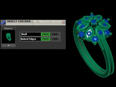 Daimond ring 3D Model