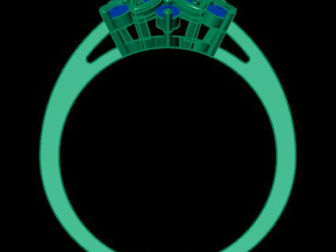 Daimond ring 3Dモデル