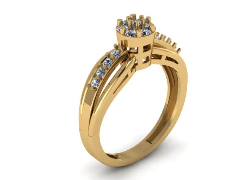 Wedding ring 3D Model