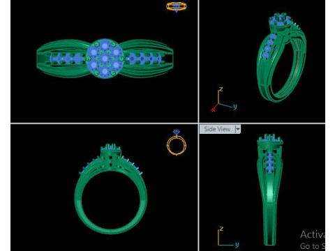 Wedding ring 3D Model