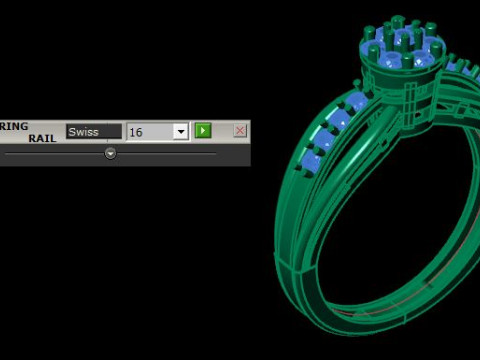 Wedding ring 3D Model