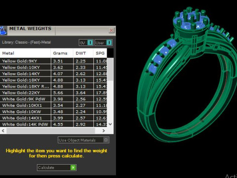 Wedding ring 3D Model