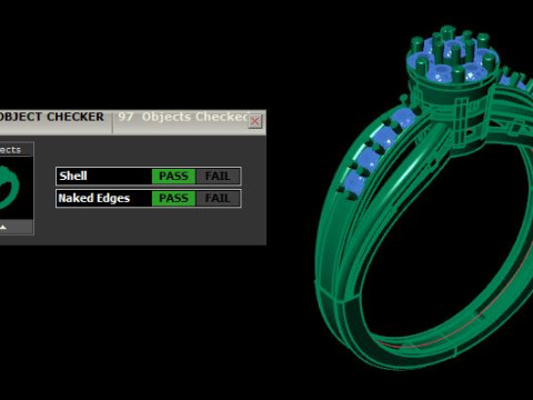 Wedding ring 3D Model