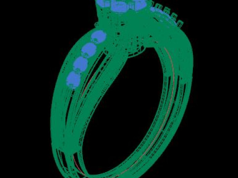 Wedding ring 3D Model