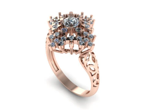 Wedding ring 3D Model