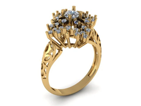 Wedding ring 3D Model