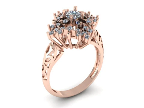 Wedding ring 3D Model