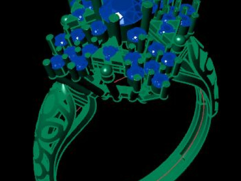 Wedding ring Modelo 3D