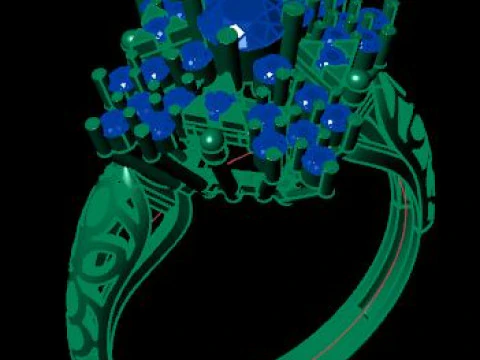 Wedding ring 3D Model