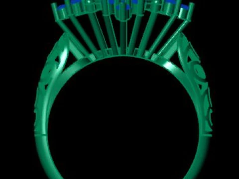 Wedding ring 3D Model