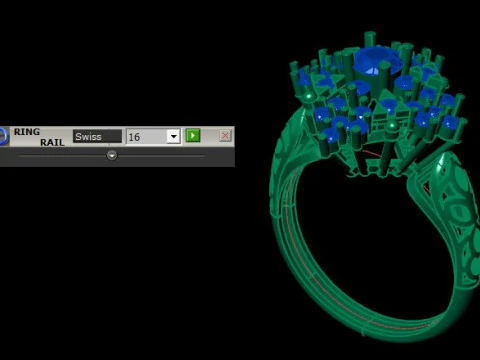 Wedding ring 3D Model