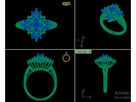 Wedding ring 3D Model