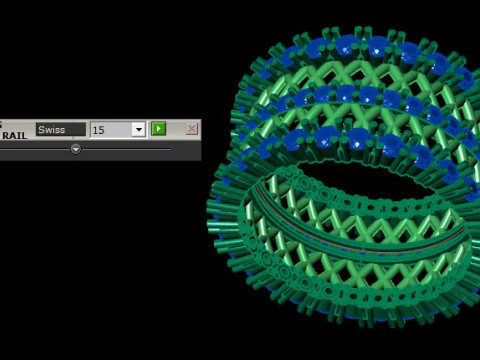 Band ring for daimonds Modelo 3D