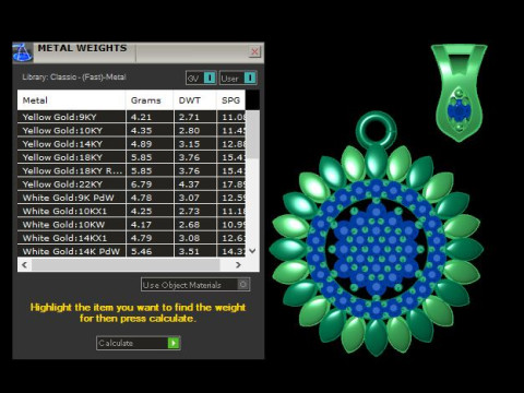 Beautifull pandent Modelo 3D