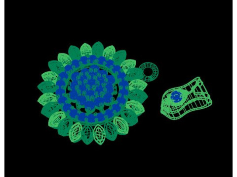Beautifull pandent Modelo 3D