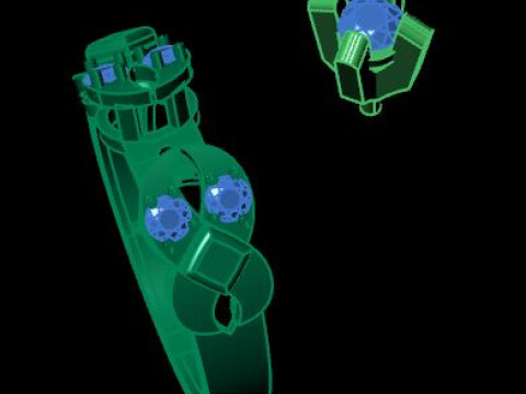 Solitair ring Modèle 3D