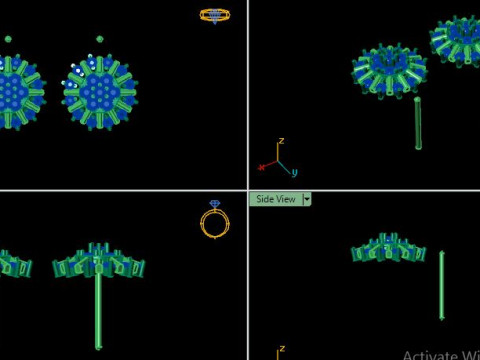 Eairrinrg use for daimonds Modelo 3D