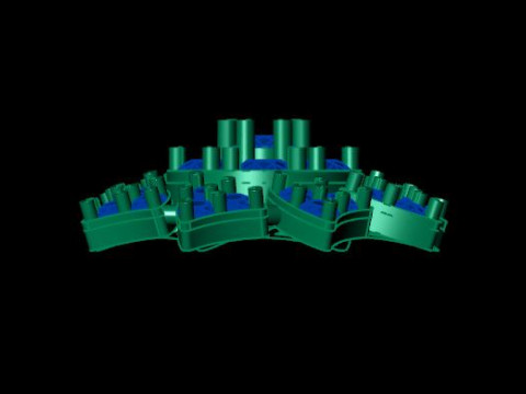 Beautifull eairring for daimonds Model 3D