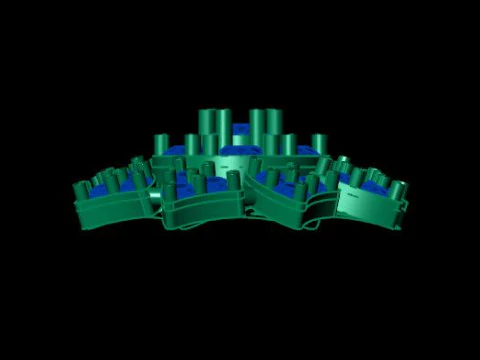 Beautifull eairring for daimonds 3D Model