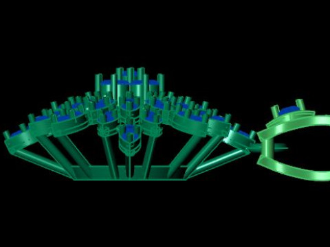 Fancy pandent for daimonds 3D Model