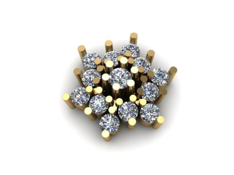 Nose Pin 3D Model