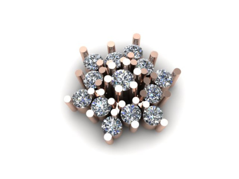 Nose Pin 3D Model