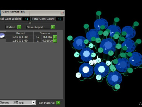 Nose Pin 3D Model