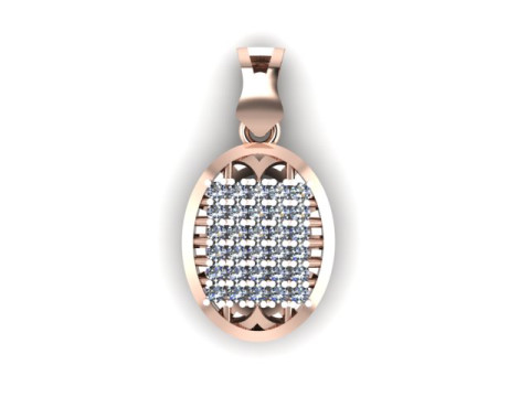 Diamond Pandent 3D मॉडल