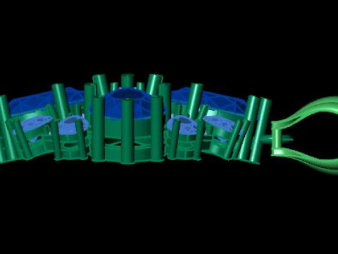 Ruby Emerald and daimond pandent Modèle 3D