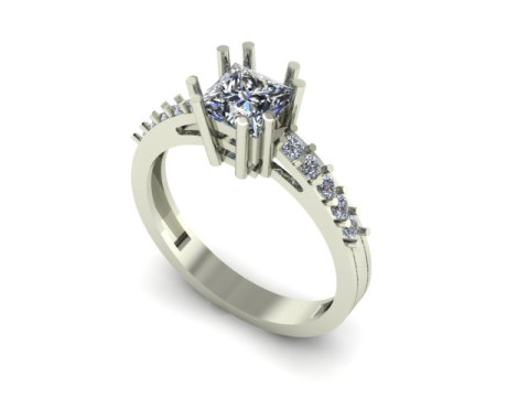 Princess Ring Modèle 3D