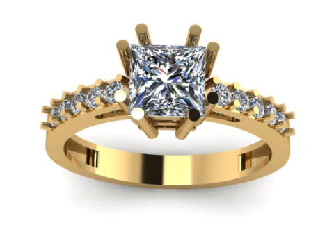 Princess Ring 3D Model