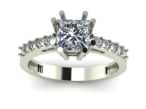 Princess Ring 3D Model