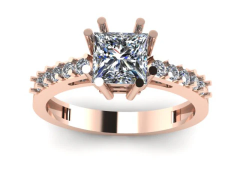 Princess Ring 3D Model