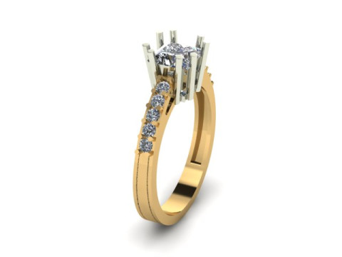 Princess Ring Modèle 3D