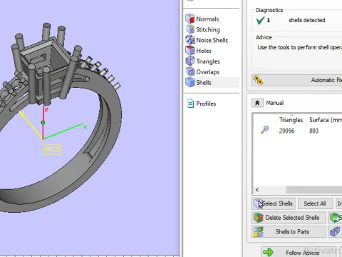 Princess Ring 3D Model